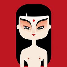  Undressed Geisha. Un progetto di Belle arti, Fumetto, Graphic design e Illustrazione tradizionale di Teresa Preciado Moreno - 19.05.2015