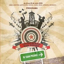 Rúa de San Pedro. Un projet de Conception éditoriale , et Design graphique de Angélica Cillero - 08.06.2015