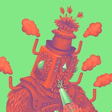 Encantador de serpientes. Traditional illustration project by Leonardo Konndeplus - 06.08.2015