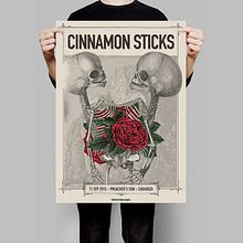 Cinnamon Sticks - Curso Cartelismo ilustrado. Un progetto di Design, Illustrazione tradizionale e Serigrafia di Borja Cabeza Cabello - 09.06.2015