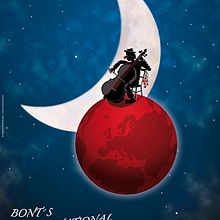 Bonts International Clown School. Traditional illustration project by Juan Albaladejo - 06.10.2015