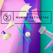 Mundo Estilistas. 3D, Br, ing, Identit, and Art Direction project by Manuel Persa - 06.11.2015