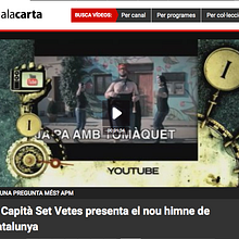 Capità Set Vetes - "Barça Sardana". Cinema, Vídeo e TV, Design de personagens, Música, e Vídeo projeto de Ferran Maspons - 26.02.2015