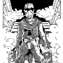 Ilustración para El Mundo es Atroz (fanzine de Ciencia-Ficción). Traditional illustration project by Alberto Peral Alcón - 06.11.2015