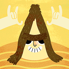PELOTIPO. Design, Character Design, Traditional illustration, T, and pograph project by Dani Blanc - 06.14.2015