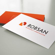Diseño de logotipo para Robsan, una empresa constructora y de reformas ubicada en Granada y dedicada a la nueva construcción, reformas integrales de viviendas, locales, fachadas, etc.... Un projet de Br, ing et identité, Design  , et Design graphique de Alejandro Prieto Jaime - 25.02.2008