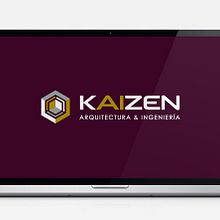 Diseño de logotipo y papelería para Kaizen, una empresa que ofrece servicios de arquitectura e ingeniería. El logo definitivo representa una perspectiva isométrica que crea un cubo insertado dentro de otro cubo.. Un projet de Br, ing et identité, Design  , et Design graphique de Alejandro Prieto Jaime - 22.09.2013