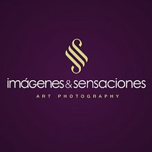Logotipo para Imágenes y sensaciones, un estudio madrileño de fotografía creativa y personal especializados en bodas, retratos, boudoir, books personales y profesionales, embarazo, infantil, etc.... Un projet de Br, ing et identité, Design  , et Design graphique de Alejandro Prieto Jaime - 10.10.2010
