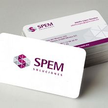 SPEM es el nombre de una consultoría ubicada en la ciudad de Mexico D.F. y que ofrece una amplia cobertura de servicios de consultoría tecnológica y de gestión para empresas.. Un projet de Br, ing et identité, Design  , et Design graphique de Alejandro Prieto Jaime - 12.06.2013