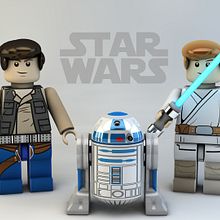 Lego StarWars. Un proyecto de 3D, Animación, Cine, vídeo, televisión, Diseño gráfico y Motion Graphics de Rubén Barbero - 13.01.2015
