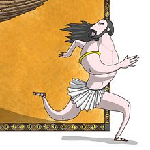 escapando del pozo de las 1000 arpías. Un proyecto de Ilustración tradicional de nacho pangua - 17.02.2014