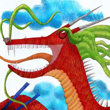 el dragón tragón. Un proyecto de Ilustración tradicional de nacho pangua - 18.10.2014