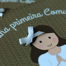 Invitaciones comunión Ein Projekt aus dem Bereich Grafikdesign von Noemi Barro Campos - 14.06.2015