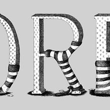 GOREY. Traditional illustration, T, and pograph project by Rubén C. Martín - 06.15.2015
