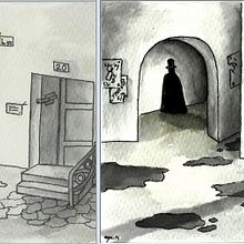 Ripper: antes y después . Design, Design editorial & Ilustrație tradițională de Ana Galván Alonso - 06.15.2015