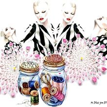 Candy Land. Un proyecto de Br, ing e Identidad, Collage, Diseño de vestuario e Ilustración tradicional de Jen Díez - 15.06.2015