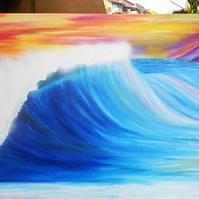 Waves Oil Paint Ein Projekt aus dem Bereich Bildende Künste von Natalie NVM - 07.03.2012