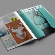 Poliqon Magazine. Art Direction, Editorial Design, and Graphic Design project by Xana Morales - 06.15.2015