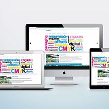 Web Development and Design grafiladia.es. Web Development, and Web Design project by Raquel Bertrán - 11.16.2014