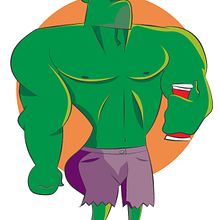 Bruce Banner molesto . % Hugo Gallipoli tarafından hazırlanan Geleneksel illüstras, Ve on projesi - 06.16.2015