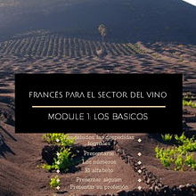 1ero modulo ‪#‎gratis‬ de formación de ‪#‎francés‬ ‪#‎online‬ para el sector del ‪#‎Vino‬ y ‪#‎enoturismo‬ en las Islas Canarias Ein Projekt aus dem Bereich Bildung von Julien Bourdeau - 16.06.2015