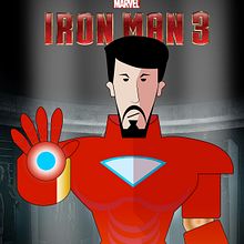 Tony Stark  . % Hugo Gallipoli tarafından hazırlanan Geleneksel illüstras, Ve on projesi - 06.16.2015