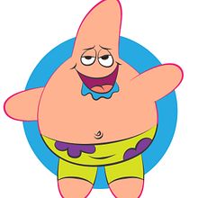 Patricio (Bob Esponja) . % Hugo Gallipoli tarafından hazırlanan Geleneksel illüstras, Ve on projesi - 06.16.2015