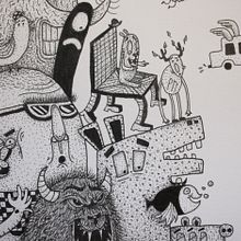 Where are they going ?. Comic, Character Design, and Traditional illustration project by Mickael Brana - 06.16.2015