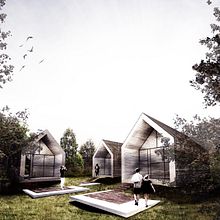 CONCEPT DESING FOREST. Un progetto di 3D e Architettura di santiago nuez fernandez - 17.03.2014