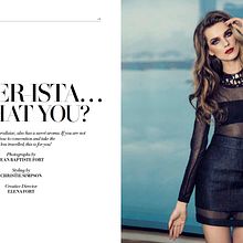 L'Officiel India June 15. Photograph project by Laura Jouve - 06.05.2015