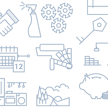 ICON SET . % disei tarafından hazırlanan Web Geliştirme, Sanat Yönetmenliği, Tasarım, Geleneksel illüstras, Ve on projesi - 06.18.2015