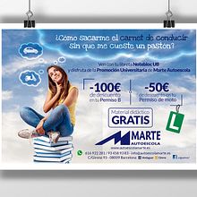 Campaña publicitaria Autoescola Marte . % Henry Avila Design tarafından hazırlanan Sanat Yönetmenliği, Tasarım, Grafik Tasarım, Pazarlama, Ve Reklamcılık projesi - 03.18.2015