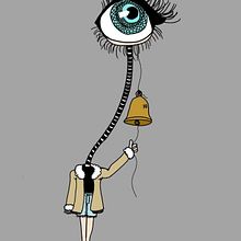 OJO. . Traditional illustration project by Ana Suanes - 07.03.2015