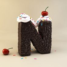 Z-Alphabet. Un projet de 3D, Direction artistique, T , et pographie de CESS Studio - 19.06.2015