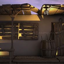 Western. Un proyecto de 3D, Arquitectura y Diseño de Miguel Sanchez - 19.06.2015