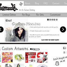 Bobsmade Web. Un proyecto de Diseño gráfico y Diseño Web de Juliana Muir - 14.09.2011
