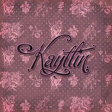 Kaytlin. Un proyecto de Diseño gráfico y Tipografía de Juliana Muir - 13.11.2012