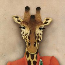 Colección Animalaria, Audrey la jirafa. Un progetto di Character design e Illustrazione tradizionale di Jose Luis Oliver Campoy - 21.07.2014
