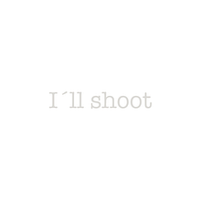 I´ll shoot. Design project by Rebeca Raymundo Escalante - 06.21.2015