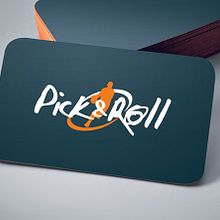 Diseño de logotipo para Pick&Roll, tienda especializada en equipamiento para baloncesto como ropa deportiva, calzado, balones, canastas y complementos de todo tipo.. Un progetto di Br, ing, Br, identit, Design e Graphic design di Alejandro Prieto Jaime - 11.03.2012