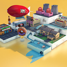Mi Proyecto del curso Dirección de Arte con Cinema 4D. 3D project by Jose Gallardo Bernal - 06.22.2015