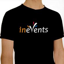 Diseño de logotipo para Inevents, una empresa madrileña dedicada a la organización y promoción de eventos musicales, culturales y feriales.. Un projet de Br, ing et identité, Design  , et Design graphique de Alejandro Prieto Jaime - 07.12.2009