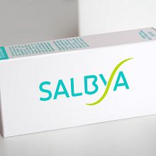 Logotipo para Salbya, una empresa que se dedica a comercializar productos de alimentación saludable para el mundo farmacéutico.. Un projet de Br, ing et identité, Design  , et Design graphique de Alejandro Prieto Jaime - 13.11.2012