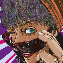 Retratos multicolor (illustrator). Fine Arts, Comic, Traditional illustration, and Painting project by Edgardo "Tano" Ottaviano - 05.31.2015