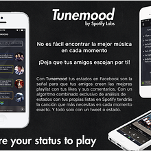 Tunemood para Spotify Labs. Un proyecto de Programación y Multimedia de Adriano Merino Aguilar - 23.06.2015