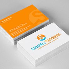 Diseño de logotipo para Sabadell Tintorers, una tintorería y lavandería catalana con servicio a domicilio. Icono basado en la inicial “S” que además representa una percha que sostiene algún tipo de prenda. Ein Projekt aus dem Bereich Design, Branding und Identität und Grafikdesign von Alejandro Prieto Jaime - 23.06.2010