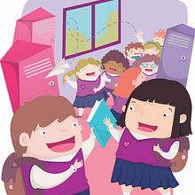 Nuevas Ilustraciones para Libro de Texto. Un proyecto de Diseño de personajes, Educación e Ilustración tradicional de Tania Rico - 23.06.2015