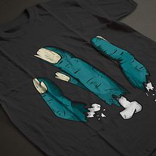 Cut Finger - Jim Phillips Tribute. Un proyecto de Ilustración tradicional de Rubén Martín Fernández - 01.06.2015