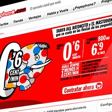 Website Pepephone . Un proyecto de Dirección de arte, Diseño, Diseño Web e Ilustración tradicional de Jose Orozco - 24.06.2015