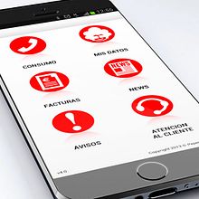 APP Pepephone. Un proyecto de Diseño gráfico, Diseño interactivo y UX / UI de Jose Orozco - 24.06.2015